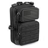 LIVANS Tactical Molle Utility Pouch, EDC Tool/Tactical Phone, Mini Waist Pouches Medical IFAK Pack Design of 3-Day Assault Backpack
