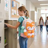 Meetbelify Kids School Backpacks for Girls Backpack with Lunch Bag for Elmentary Students Kids Travel Bookbag for Girls Age 6-12