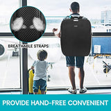YOREPEK Padded Travel Bag for Doona Car Seat Stroller with isofix Base