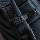 GORUCK Rucksack Training Sternum Strap - Adjustable Front Backpack Chest Belt w/Quick Release Military Grade Buckle for Secure Fit & Enhanced Stability, 17in x 7.5in, Redesign for Heavy Loads, Black