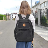 DST Gainbow Mesh Backpack for School 18in Large Mesh Bookbag for Boy Girl