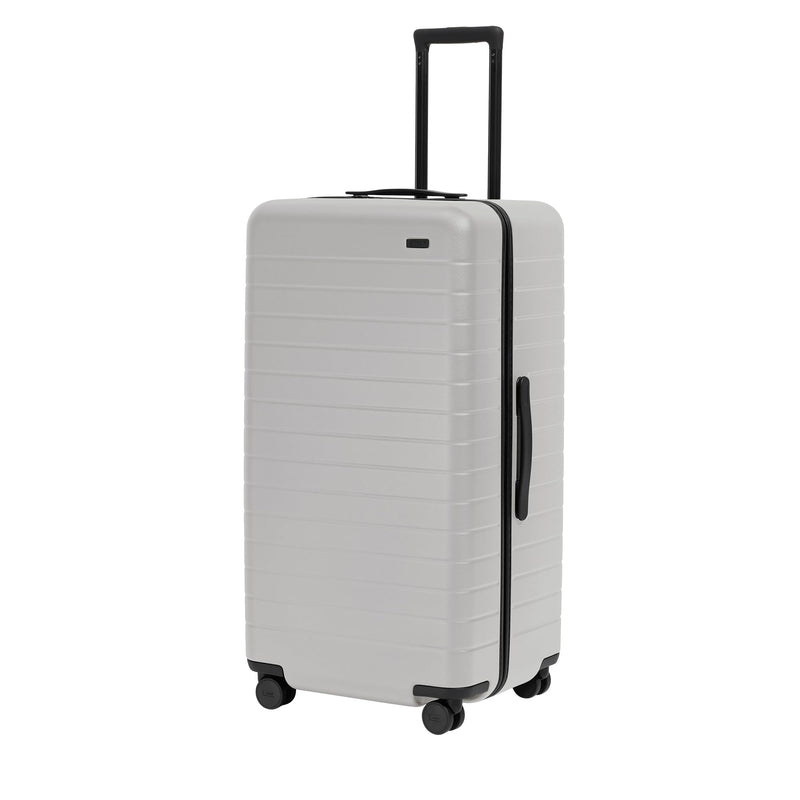 Away Large Trunk Luggage, 31 Inch Hardside Suitcase with Spinner Wheels, Lightweight & Durable, TSA Lock, Ideal for Long Trips, Cloud Gray