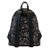 Loungefly Harry Potter All Over Print Women's Double Strap Shoulder Bag Purse