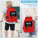 TILYTADLY School Backpack for Boys - Gamer Boys Backpack for Kids Children Teens Elementary Middle School - Students Bag for Ages 6-18,17″ Video Video Game Bookbag Travel Back Pack