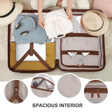LARVENDER Luggage Sets 3 Piece, Carry On Luggage 20in Suitcase with Wheels