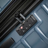 Samsonite Omni 2 Hardside 3 Piece Set - Includes Carry-On, Medium, & Large Checked Suitcases - 360° Dual Spinner Wheels - Integrated TSA Lock & Expansion - Amazon Exclusive - State Blue