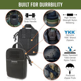 Maxpedition E.D.C. Pocket Organizer,Nylon (Black) 6"x1"x8"