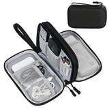 FYY Electronic Organizer, Travel Tech Pouch Bag, Cable Organizer Black