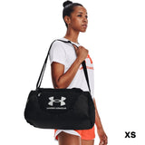 Under Armour Unisex-Adult Undeniable 5.0 Duffle, Black (001)/Metallic Silver, X-Large
