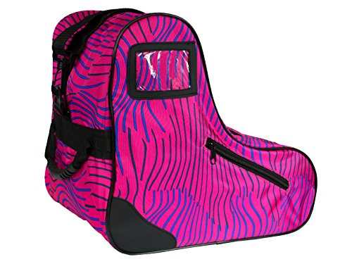 Epic Skates Epic Pink Zebra Premium Skate Bag, Pink/Purple, One Size | Backpacks4Less