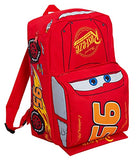 Disney Cars 3D Backpack Kids Lightning McQueen School Nursery Lunch Bag Rucksack, Red 95, One Size