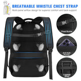 YAMTION School Backpack for Teens and Adults,17.3 Inch Laptop Bookbag for High School College Students Work Office Business Travel