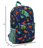 Travelers Club 5 Piece Kids' Luggage Set, Dino