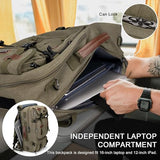 WITZMAN Travel Backpack for Men 40L Large Carry-on Airline Approved