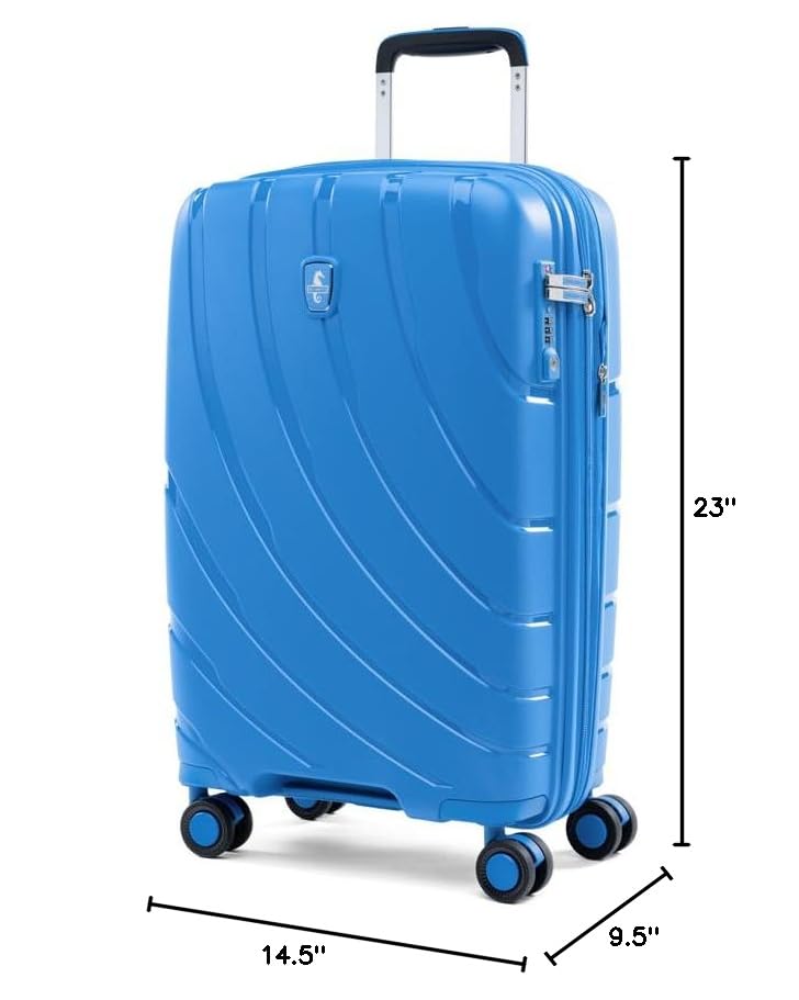 Atlantic Luggage Carry-on Expandable, Hardside Spinner