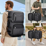 WITZMAN Carry on Travel Backpack for Men Women Laptop Backpack with USB Charging Port Airline Approved and Crossbody Bags Lightweight Casual Messenger Bag