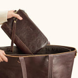 S-ZONE Leather Wristlet Wallets for Women Small Clutch Purses with Detachable Strap Card Holder Coin Purse