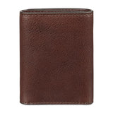 Tommy Bahama Mens Leather Trifold Wallet Brown