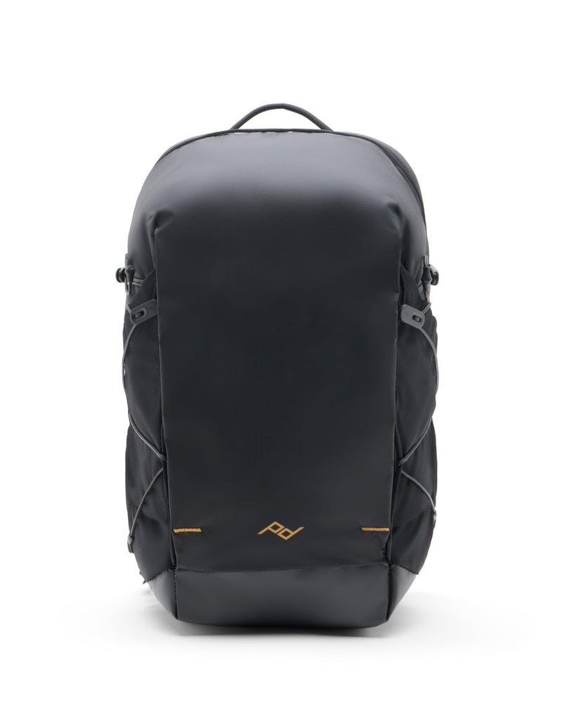 Peak Design Outdoor Backpack 18L, Black, Compact and Lightweight Frameless Daypack, 270-Degree Rear Zip, Ideal for Day Hikes, Hydration, Camera Carry & Commuting, Versatile Backpack for Men and Women