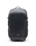 Peak Design Outdoor Backpack 18L, Black, Compact and Lightweight Frameless Daypack, 270-Degree Rear Zip, Ideal for Day Hikes, Hydration, Camera Carry & Commuting, Versatile Backpack for Men and Women