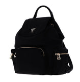 GUESS Womens Eco Gemma Backpack, Drawstring Flap, Black