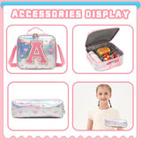 Meetbelify Rolling Backpack for Girls Backpack with Wheels for Elementary Student Kids School Bag with Lunch Box Pencil Case for Girls Ages 6-8 Years Old Pink A