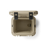 YETI Roadie 24 2.0 Hard Cooler with DoubleDuty Shoulder Strap and Drain Plug, Tan