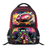 Neramty School Backpack for Boys, Football Backpack for Kid Backpack Suitable for 6-18 Kid, for Children Teens Elementary Middle School Bookbag Travel Back.
