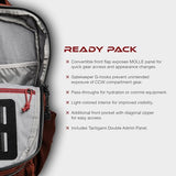 Vertx ReadyPack Tactical Backpack - 20L EDC Backpack with CCW Access, Rapid Pull Tab, and Convertible MOLLE Front Panel - It's Black