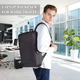 VASCHY 17 inch Laptop Backpack for Men with USB Port Lightweight Slim Business Backpack