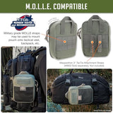 MAXPEDITION Beefy Pocket Organizer (Foliage Green) Compact, MOLLE-Compatible, 1000D Nylon Tactical EDC Pouch, Everyday Carry Tool Pouch & Gear Storage for Outdoor, Tactical, Survival, 0266F