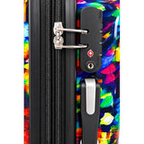 World Traveler Paris Nights 4-Piece Polycarbonate Spinner Luggage Set – Expandable Hardside Suitcases with TSA Lock, 20" Carry-On, 24" Medium, 28" Large Checked Luggage & 13" Travel Case