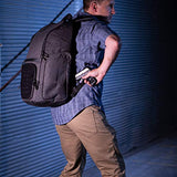 Tac-Six Command Pack, Backpack with Laptop and Pocket, 20 Inch/2260 Cubic inches / 37 L, Gray/Black, One Size, 10884