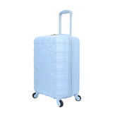 Bioworld Hello Kitty Blue Checkered Adult 20" Rolling Luggage