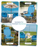 Outvita Backpack Beach Chair, 5 Level Adjustable Positions with Bag High