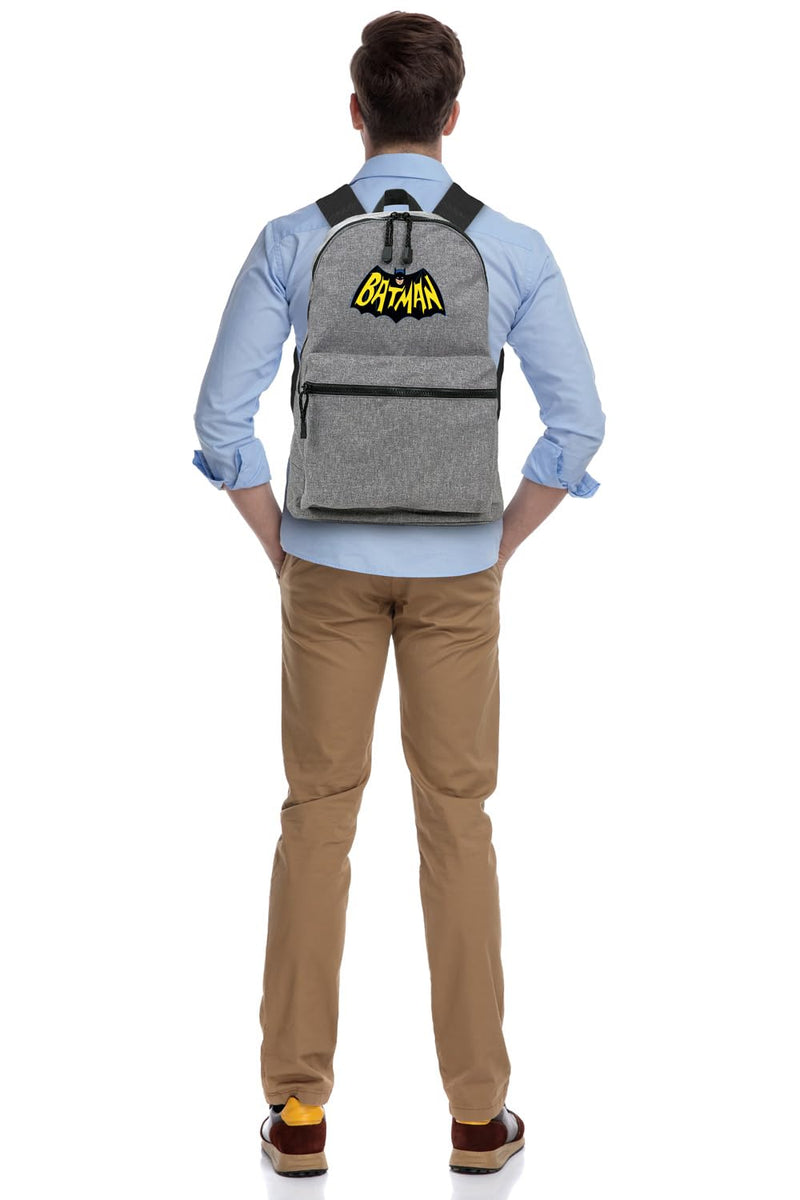 LOGOVISION Batman 1966 TV Series Logo Lightweight Backpack for Work School Daily Use Packable for Travel
