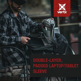 Vertx Urban Ghost Tactical Backpack (20L) – Durable Ripstop CCW Carry Pack with Rapid Access Tab, Lockable Zippers, Shock Cord - One Size
