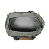 Peak Design Travel Duffel 35L, Sage, Extra-Wide Single Zip Access, Weatherproof Shell, 4 External Pockets, Fits Packing Cubes & Camera Cubes, Ideal for Weekend Trips, Versatile Duffel Bag for Travel