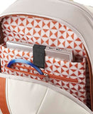 WILSON Roland-Garros 2025 Tennis Backpack - Cream/Clay, Holds up to 2 Rackets