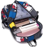 kejinsge Shark Teens Backpacks Fashion Schoolbag Casual Waterproof Travel USB Laptop Backpack (Style 1)