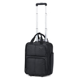 Hanke Expandable Underseat Carry on Luggage for Airplanes,Small Rolling Softside Suitcase Travel Luggage Personal Item Bag,Lightweight luggage bags for travel,Black,16-Inch