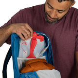 Osprey Talon 11L Men's Lightweight Hiking Backpack - Small Daypack for Travel & Camping, Black/Coal Grey