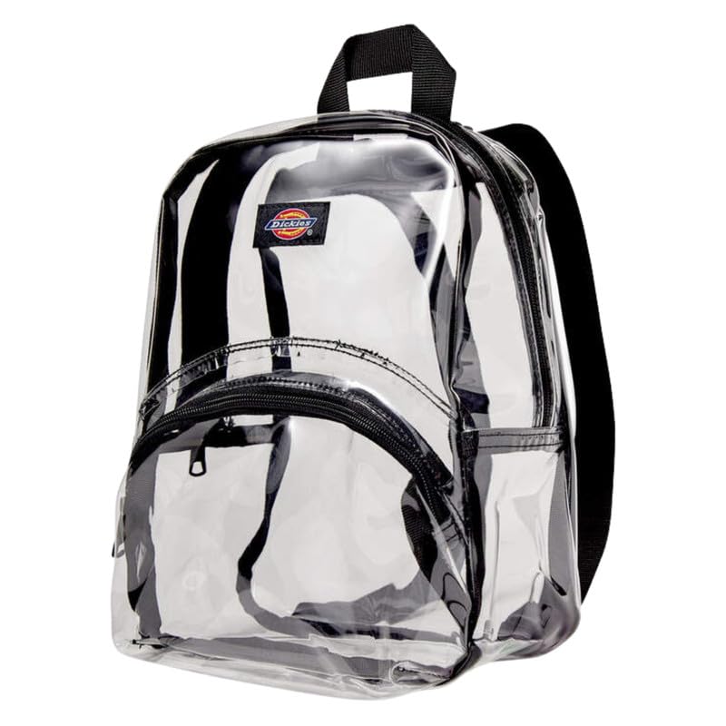 Dickies Clear Mini Backpack, Clear, One Size
