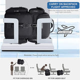 WITZMAN Travel Backpack for Men Carry-on Laptop Backpack