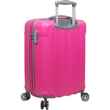 Dejuno Kingsley Abs 3-Piece Hardside Spinner Luggage Set-Blue, One Size