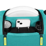 Axiom Discs Voyager Slim Backpack Disc Golf Bag (Aqua/Emerald)