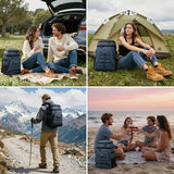 Realcool 33 Can Insulated Soft Cooler Backpack, Leakproof Bag for Camping