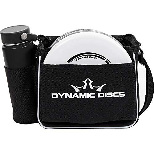 DYNAMIC DISCS Cadet Disc Golf Bag | Introductory Disc Golf Bag | Great for Beginners and Casual Disc Golf Rounds | Lightweight and Durable Frisbee Golf Bag | 10-12 Disc Capacity… (Black)