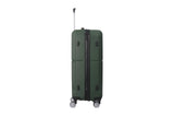 Furrnook 3-Piece Luggage Set 3 (20"/24"/28"), Hardside Suitcases with 8 Spinner Wheels, Scratch-Resistant ABS Shell, set2, set3 Travel Suitcase, TSA Lock (Minimalist Design, Green)