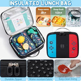 Fimibuke Kids Backpack for School Boys, 3 PCS Gamer Teen Boys Backpack with Lunch Box & Pencil Case, Gaming Bookbag for Kid Children Student Kindergarten Elementary Middle High School Travel Backpacks